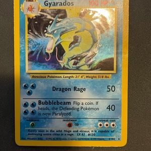 1999 Base Set Gyarados Holographic